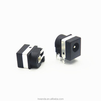 Mini prise d'alimentation cc 2.5A 1.65mm connecteur de prise électrique universel boîtier en Nylon de Contact en laiton pour appareils ménagers intelligents