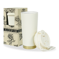 Gobelet isotherme en acier inoxydable à double paroi de 12 oz, 16 oz, 20 oz, couvercle anti-fuite, sans BPA, logo personnalisé, tasse isolée portable
