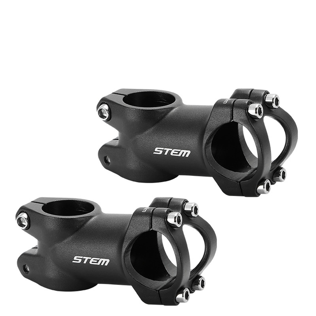 Factory Black Matte Short 7 Degree Bicycle Stem Cycle Road Gravel Bike Handlebar Aluminum Alloy 31.8 MTB Bike Stem
