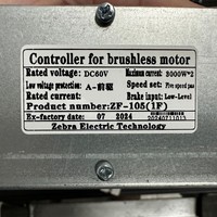 Contrôleur double entraînement 60V 50A, 3000W haute puissance, batterie lithium 4 roues motrices pour trottinette électrique, VTT, buggy de plage OEM ODM