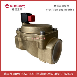 Vanne solénoïde Buschjost 2 pouces DC 24V pour le contrôle des fluides - Product Image 3