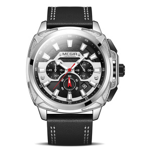Ventes directes d'usine de montres de sport multifonctionnelles pour hommes élégantes montres-bracelets de chronographe étanches - Product Image 3