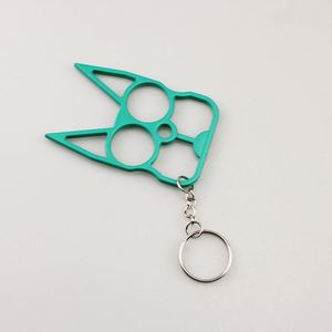 Mini Carton Dog Shaped Metal Alloy <b>Keychain</b> Multi-function <b>Safety</b> Defend <b>Keychain</b> Wallet Handbag Decorations - Product Image 6