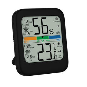 Nhiệt kế Trong Nhà Kỹ thuật số t33a và ẩm kế với màn hình hiển thị khuôn mặt thoải mái, đứng, nam châm, treo, đơn giản, - Product Image 5
