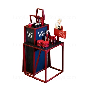 Expositor Profesional para Productos de Cuidado del Cabello, Estante de Metal Moderno para Tiendas Minoristas, Promoción de Marca - Product Image 6