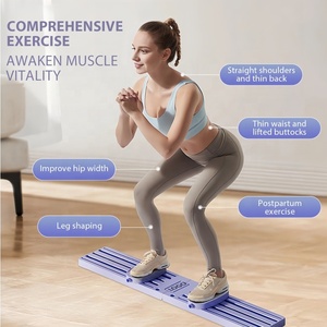 Appareil de fitness électrique pliable pour ski, sans accoudoirs, avec fixation pour les jambes, construction en acier, pour l'exercice des muscles des cuisses et du plancher pelvien, avec affichage LED du temps - Product Image 5