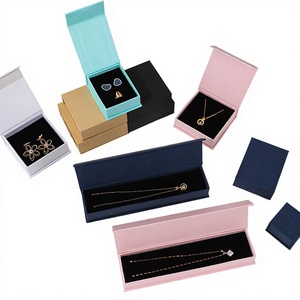 Magnet Jewelry Flip <strong>Box</strong> Jewelry Pendant Jewelry <strong>Book</strong> <strong>Box</strong> logo Wholesale Earrings Bracelet <strong>Box</strong> - Product Image 3