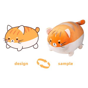 Almohada de cuerpo bonito de felpa personalizada, juguete suave de dibujos animados para abrazar para ropa de cama, cojines de animales, juguetes de calefacción para aliviar el dolor abdominal, zarigüeya - Product Image 2