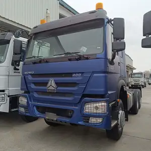 China Sinotruk Howo Caminhão Trator para serviço pesado 10 rodas 400 HP Direção Esquerda para venda