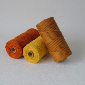 Cordón de Algodón de Primera Calidad de 3 mm de Grosor, 100 % Algodón, Rollo de 100 m para Manualidades, Tejidos, Hojas, Plumas y Bricolaje - Product Image 4