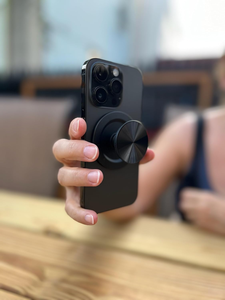 Cell Phone Grip <strong>Holder</strong> for Iphone16 Magnetic Stand Metal Kickstand Custom Logo Good Magnet Universal <strong>Expandable</strong> Griptok Portable - Product Image 3