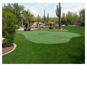 Mini alfombra de Golf para exteriores, Campo de <span class=keywords><strong>Minigolf</strong></span> para interiores, Alfombra de césped artificial verde sintético - Product Image 4