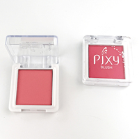 Vente en gros PIXY 6 couleurs Poudre de blush mate vegan pour le visage Maquillage unique Lisse Petite Poudre de blush en stock
