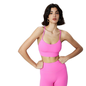 Nuevo <span class=keywords><strong>Sujetador</strong></span> Deportivo Lulu con Tirantes Finos Estilo Y, Top de Yoga Lulu con el Mismo Estilo de Tirantes <span class=keywords><strong>Push</strong></span>-<span class=keywords><strong>up</strong></span>, <span class=keywords><strong>Sujetador</strong></span> Deportivo Lulu para Fitness - Product Image 1