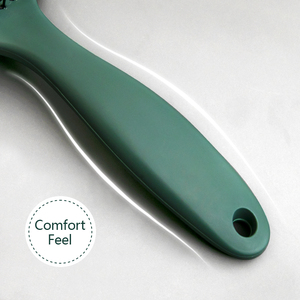 Cepillo de pelo de masaje desenredante con ventilación hueca de superficie esmerilada para mujeres, cepillos alisadores para rectos y rizados - Product Image 4