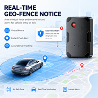 Rastreador de Autos 4G LTE Impermeable, GSM/WiFi GPS, Aplicación Android, 1 Año de Garantía para Localización Instantánea, Antirrobo, Compatible con PC