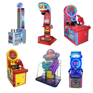Boxing Arcade: Macchina da Boxe con LED per Test di Forza, Personalizzabile, per <span class=keywords><strong>Bar</strong></span> e Sale Giochi - Product Image 6