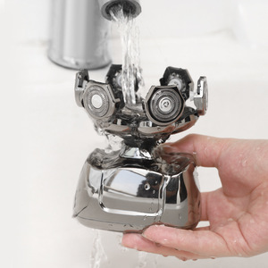 Mini <span class=keywords><strong>rasoir</strong></span> électrique 700 pour hommes, tout le corps, robuste, résistant à l'eau, tête lisse, Pitbull argent Pro - Product Image 3