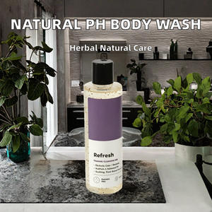 Gel Nettoyant Intime Naturel Équilibré au pH, Formule Rafraîchissante à Base de Plantes, Nettoyage Doux, Soin Quotidien pour l'Hygiène Féminine (Vente en Gros) - Product Image 1