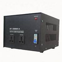Transformateur de courant monophasé AC ST 500W 220V vers 110V/110V vers 220V avec enroulement en cuivre, autotransformateur 50/60Hz