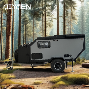 Mini Remorque Cuisine de Luxe Tout-Terrain 4x4 avec Suspension Indépendante et Étanche pour <span class=keywords><strong>Camping</strong></span> Extérieur et Voyage en Caravane – Soldes - Product Image 5