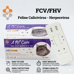 Prueba de Detección de Antígenos 4 en 1 para Gatos: FIV, FELV, FCOV y HW (Parasitosis Cardíaca, Inmunodeficiencia, Virus de la Leucemia y Coronavirus) para Uso Veterinario - Product Image 3