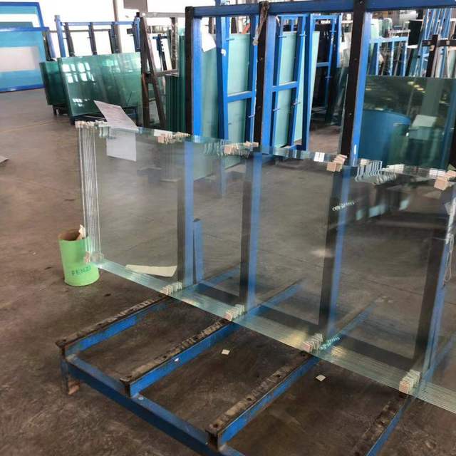 6mm clear Tempered Glass Toughened Glass Shelf for Bathroom and Door