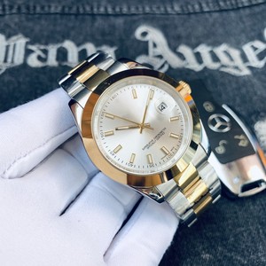 Soldes Exceptionnelles : Montre <span class=keywords><strong>de</strong></span> <span class=keywords><strong>Luxe</strong></span> Série Log, Mécanique, Artisanat Allemand, Acier Inoxydable, Style Affaires à Prix Réduit, Étanche 10m - Product Image 1