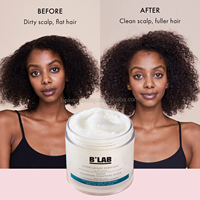 Produit de marque privé, nettoyage en profondeur, cheveux végétaliens, relaxation des cheveux, Massage du cuir chevelu, shampoing, sel de mer, gommage du cuir chevelu, exfoliant
