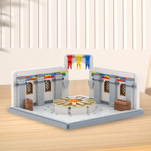MOC5062 Medieval <span class=keywords><strong>Round</strong></span> <span class=keywords><strong>Knights</strong></span> <span class=keywords><strong>of</strong></span> <span class=keywords><strong>the</strong></span> <span class=keywords><strong>Round</strong></span> <span class=keywords><strong>Table</strong></span> Mini figuras de acción Building Blocks Toys Kit de construcción - Product Image 5