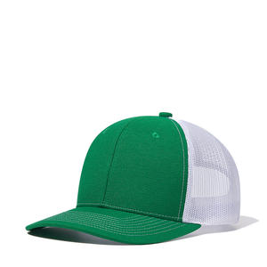 Casquette de camionneur brodée unisexe 6 panneaux en tissu de coton taille réglable casquettes de camionneur de baseball en maille Vente en gros OEM - Product Image 3