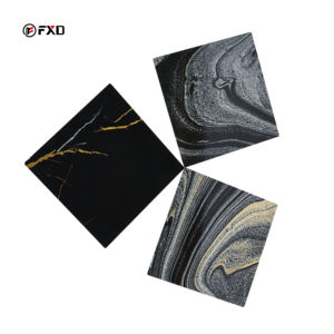 Paneles <span class=keywords><strong>de</strong></span> Pared <span class=keywords><strong>de</strong></span> PVC con Diseño <span class=keywords><strong>de</strong></span> Mármol UV <span class=keywords><strong>de</strong></span> Maldivas, Planchas <span class=keywords><strong>de</strong></span> PVC Negras y Doradas, <span class=keywords><strong>Placa</strong></span> <span class=keywords><strong>de</strong></span> PVC con Efecto Mármol 280 - Product Image 5