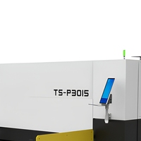 Machine de découpe laser à table unique 3015 2000W 3000W 6000W, découpeuse laser à plateforme unique avec système de dépoussiérage intégré