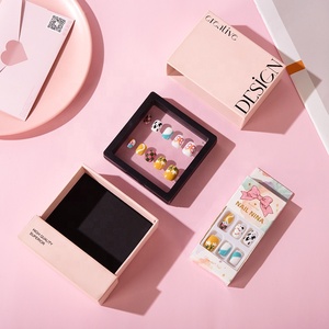 Bán Buôn Móng Tay Giả Đóng Gói Hộp Rỗng Sang Trọng Báo Chí Trên Móng Tay Bao Bì Hộp Tùy Chỉnh Báo Chí Trên Móng Tay Hộp Cho Báo Chí Ons - Product Image 5