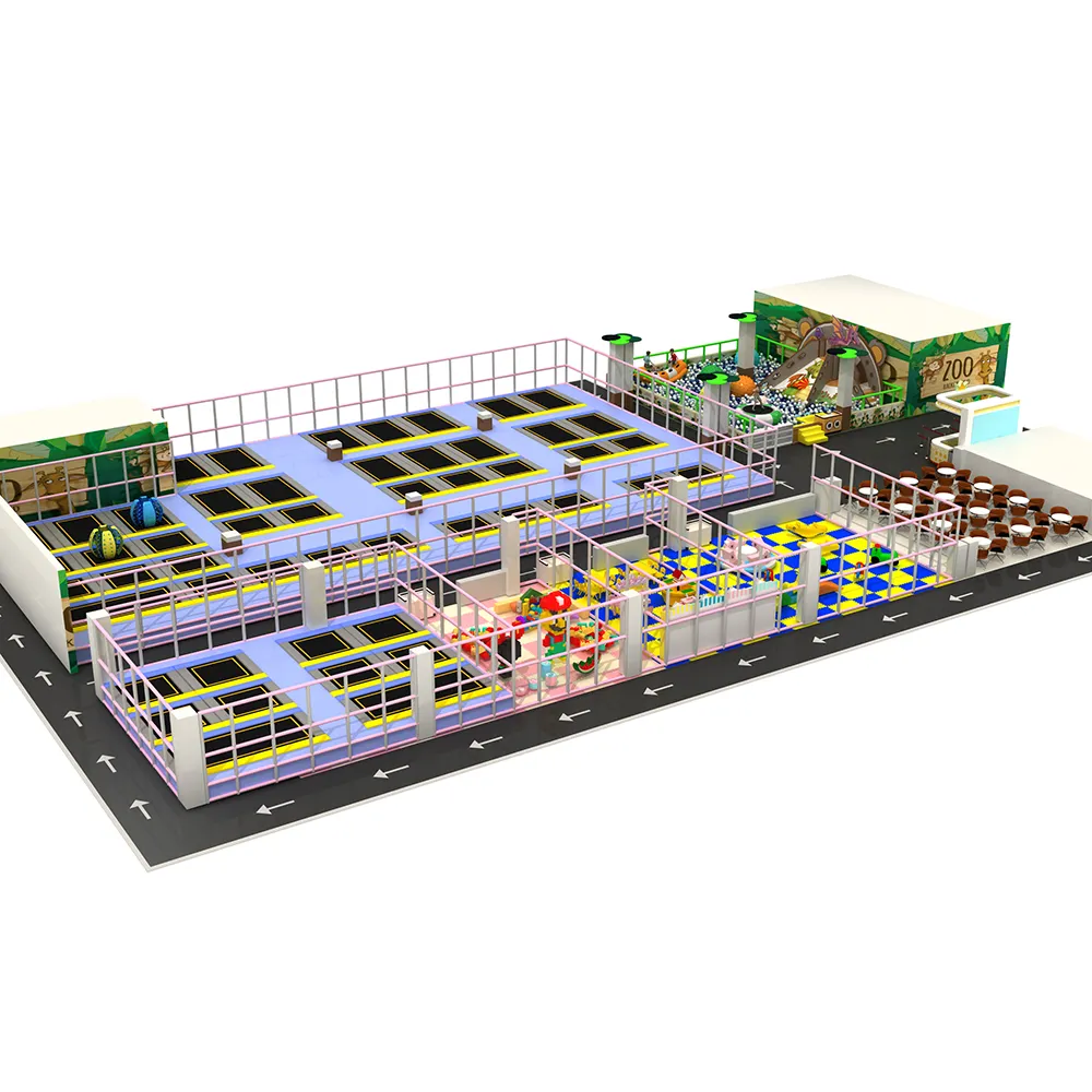 트램폴린 실내 놀이터 소프트 플레이 장비 볼 피트 성인 어린이 트램폴린 대형 트램폴린 판매