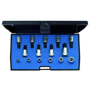 GEDORE - 1815628 1/4 ''Jeu d'embouts de tournevis Torx (15 pcs.) -ENSEMBLES DE CLIQUET ET DE DOUILLES EAN 4010886854341 1/4" - Product Image 1