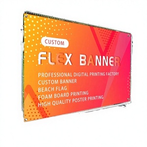 Bandera de Vinilo Personalizada para Aniversario, Letrero Publicitario para Exhibición de Pared a Valla, Bandera para Eventos Empresariales - Product Image 2
