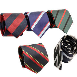 منتجات الأكثر مبيعًا ذات جودة عالية، ربطة عنق مصنوعة يدويًا 100%، ربطات عنق حريرية منسوجة فعالة من حيث التكلفة للرجال في مجال الأعمال - Product Image 3