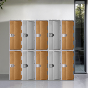 Toppla nhiệm vụ nặng nề nhựa trường tủ khóa điện tử/kết hợp khóa di động thời tiết 8 ngăn cho lớp học lưu trữ - Product Image 2