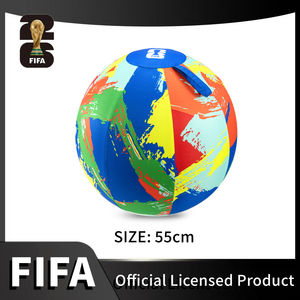 FIFA dünya kupası resmi lisanslı Pet oyuncaklar interaktif Herding oyun topu dayanıklı Oxford kumaş <span class=keywords><strong>PVC</strong></span> açık köpek dev haddeleme topu - Product Image 4