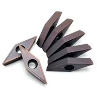 Plaquettes de tournage en carbure VCGT pour outils de fraisage et d'usinage CNC