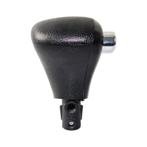 Pommeau de levier de vitesse automatique en cuir, pour Honda Accord 7e génération 2003 – 2005, conception ergonomique, noir - Product Image 3