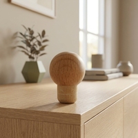 Bouchons de bouteille en polymère Hickory Mushroom Head en gros – Bouchons de vin premium pour une fermeture hermétique