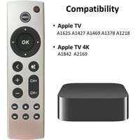 Télécommande universelle de remplacement 4 en 1 pour App-le TV 4K/ Gen 1 2 3 4/ HD A2169 A1842 A1625 A1427 A1469 A1378 A1218