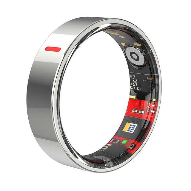 OEM/ODM Smart Ring Health Tracker Heart Rate Blood Oxygen Monitor Sleep Tracking IP68 Waterproof APP/Wi-Fi Controlled Remote