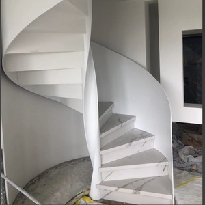 <span class=keywords><strong>Escalier</strong></span> <span class=keywords><strong>suspendu</strong></span> incurvé Escaliers métalliques Mono Stringer <span class=keywords><strong>Escalier</strong></span> droit - Product Image 6