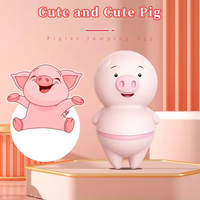 Nouveau Vibrateur Clitoridien Rose Mini Cochon Sans Fil à Recharge USB, 6 Fréquences, Effet Lèche-Langue, Offre Spéciale