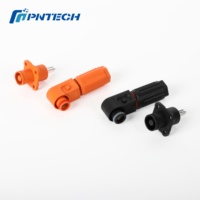 Harnais de câblage pour stockage d'énergie 150A Connecteur d'alimentation étanche IP67 avec câble de 25 mm² pour systèmes de stockage d'énergie industriels