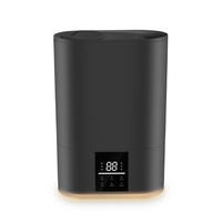 Humidificateur d'air commercial à écran LED OEM avec diffuseur en plastique à brume réglable Remplissage par le haut Home Office Hotel Offre Spéciale d'usine