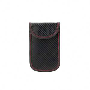 Protector de Llaves Compacto de Fibra de Carbono Faraday, Cartera para Llaves de Coche con Cierre y Bloqueo de Señal, Bolsa Faraday de Tamaño de Bolsillo - Product Image 2